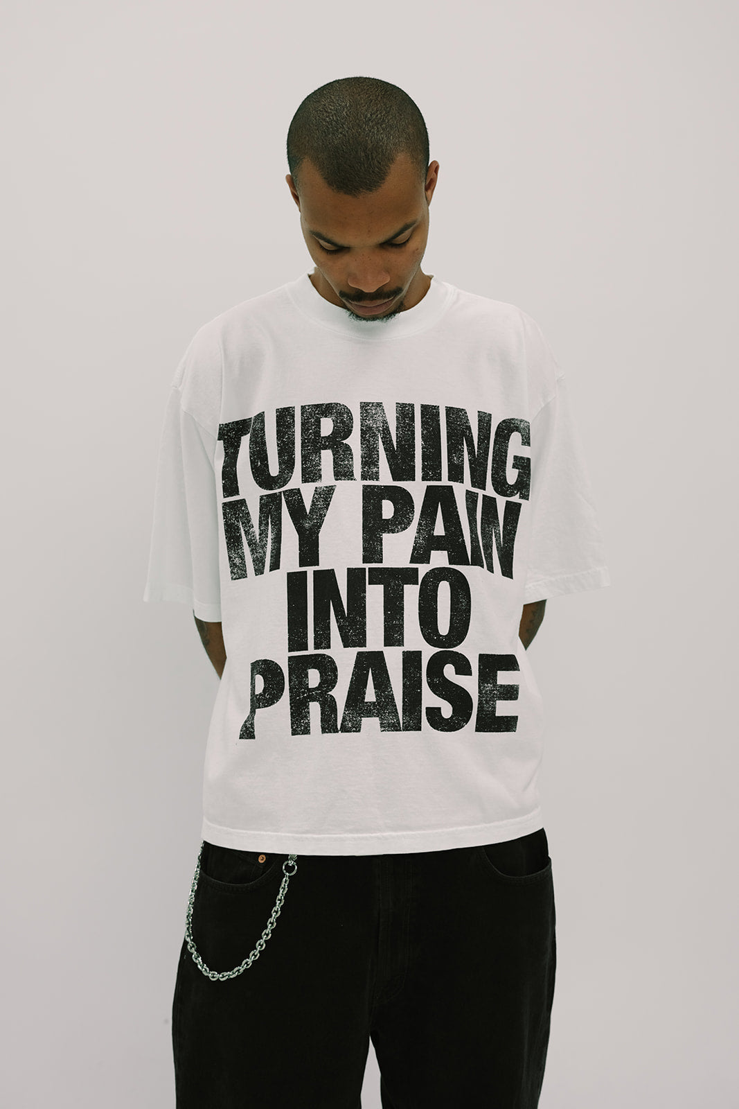 PRAISE DROP-SHOULDER TEE