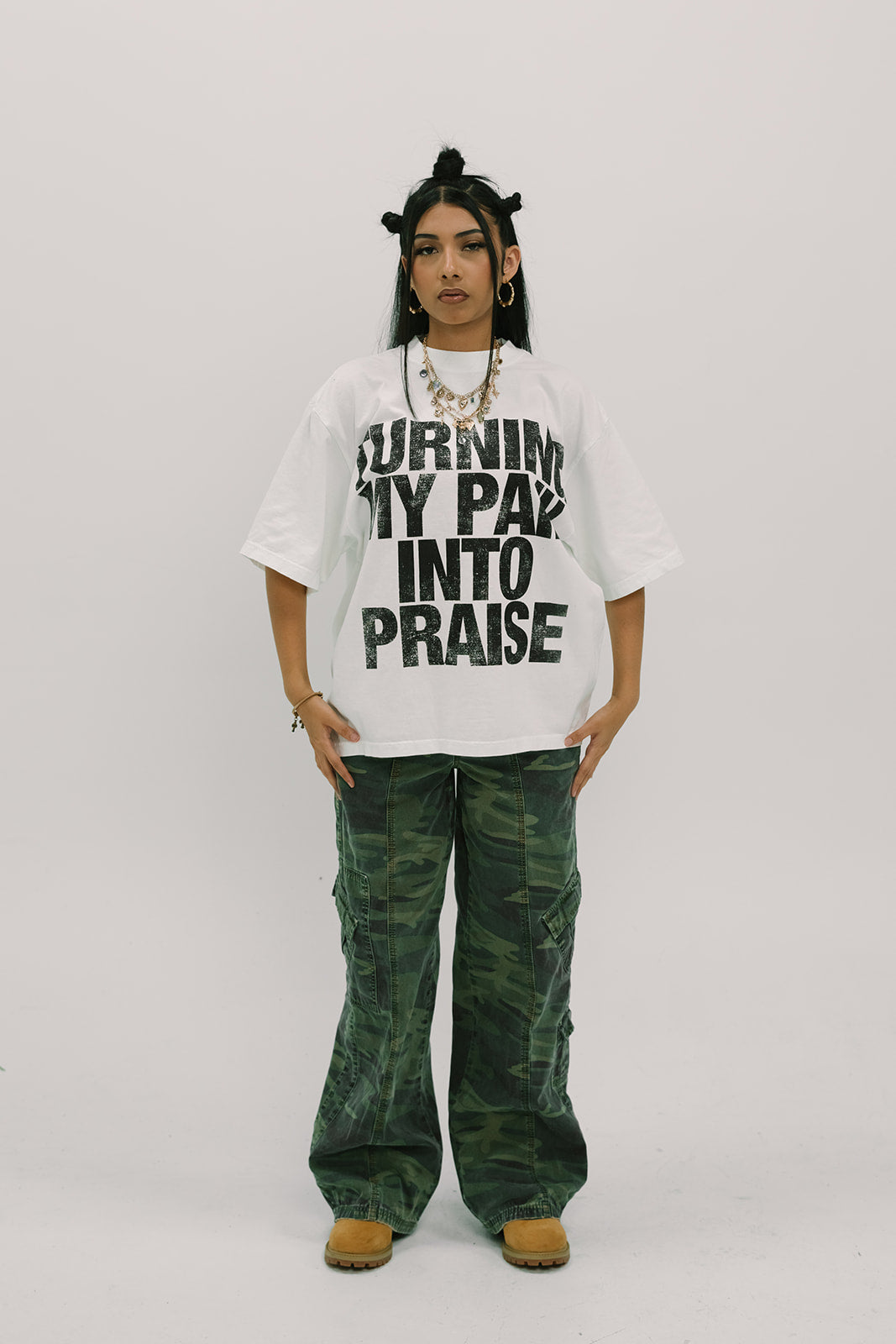 PRAISE DROP-SHOULDER TEE