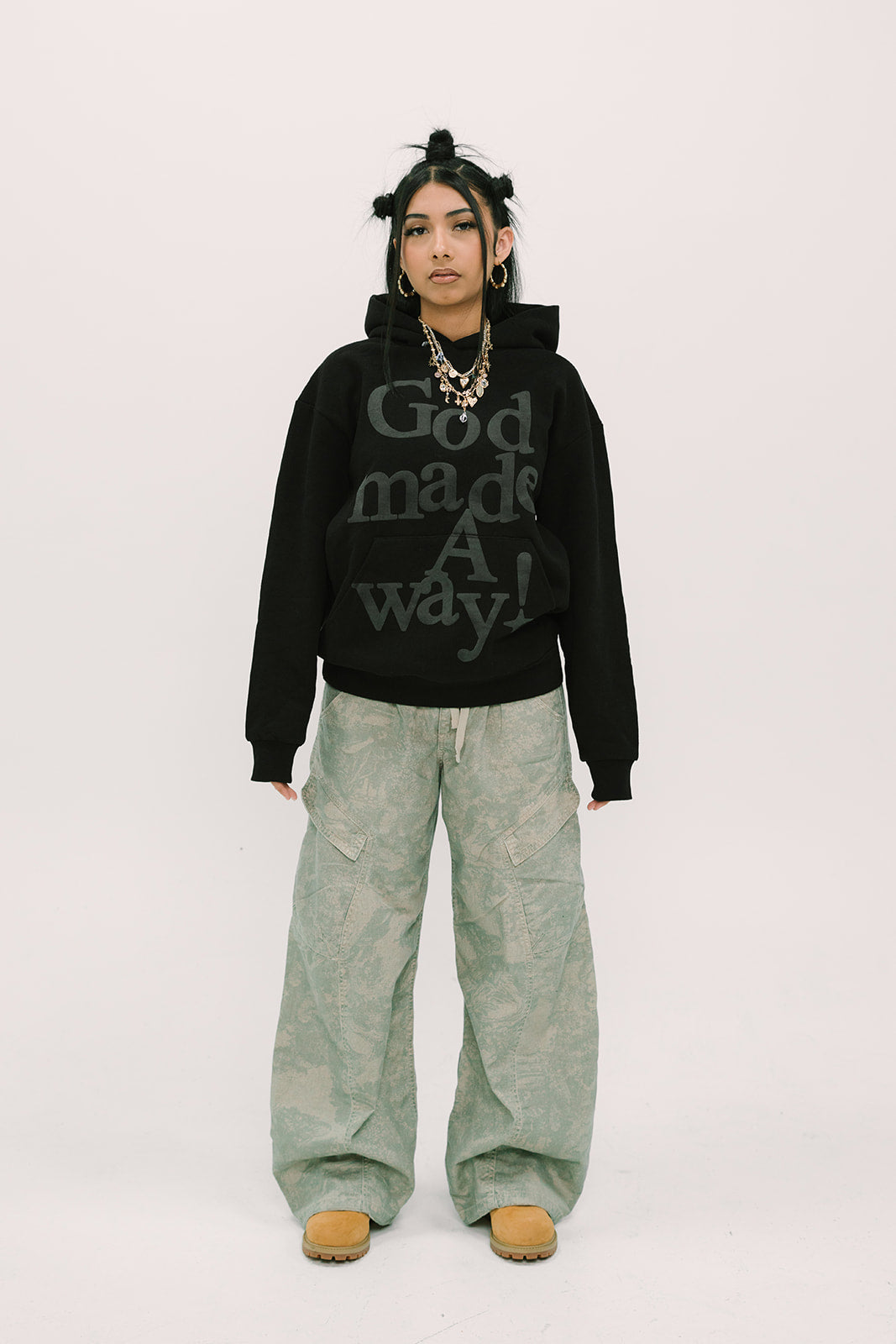 GOD MADE A WAY! HOODIE (BLACK)